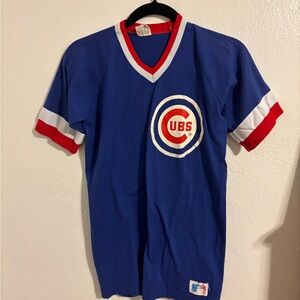 Vintage Cubs V-Neck Jersey
